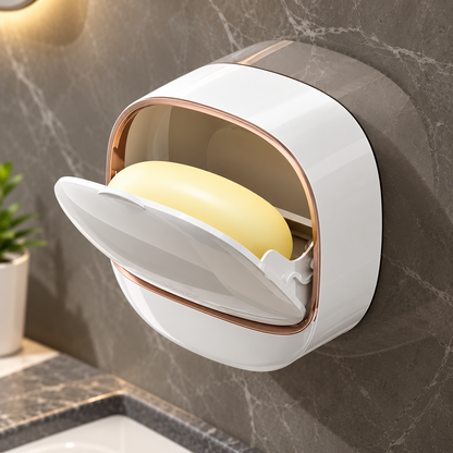 Covered Soap Holder with Drain Tray | Buy 1 Get 1 Free