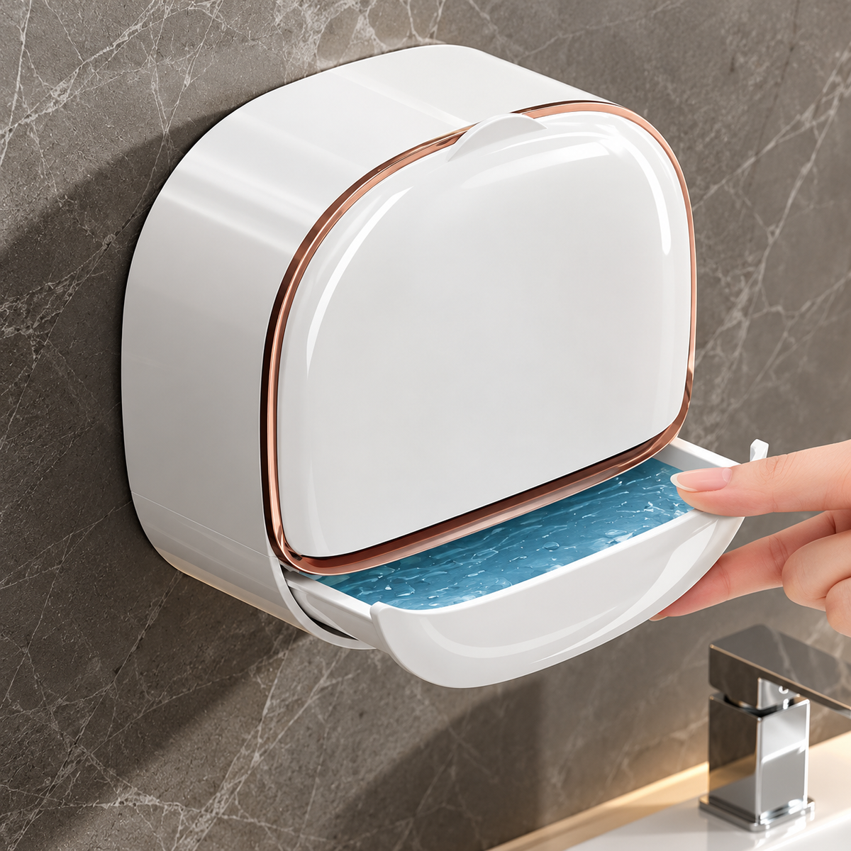 Covered Soap Holder with Drain Tray | Buy 1 Get 1 Free