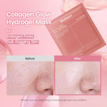 Bio-Collagen Real Deep Mask | Korean Hydrogel Sheet Mask | Pack of 4